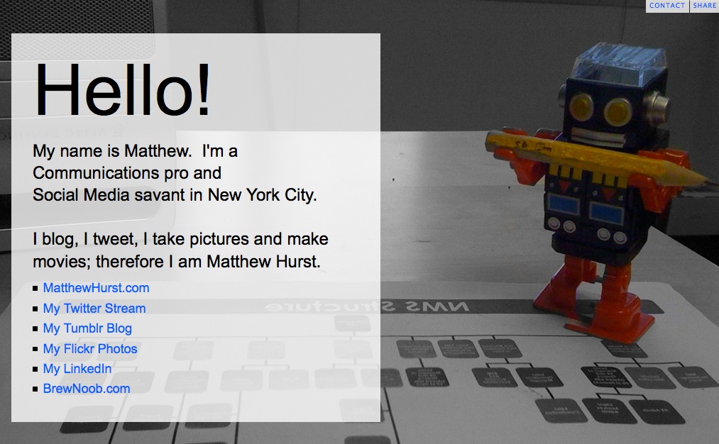 MattHurst.com website